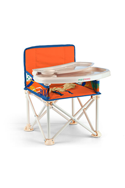 Minimono Plus 0-4 Yaş Portatif Katlanır Yükseltici Mama Sandalyesi Bebek Çocuk Kamp Sandalyesi