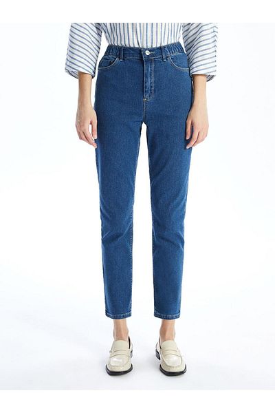 LC Waikiki Pantaloni Jean de damă Classic Straight Fit