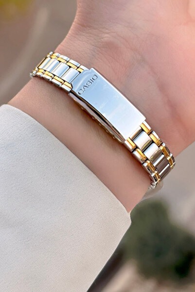 Casio Gold Gümüş Renk Kadın Kol Saati