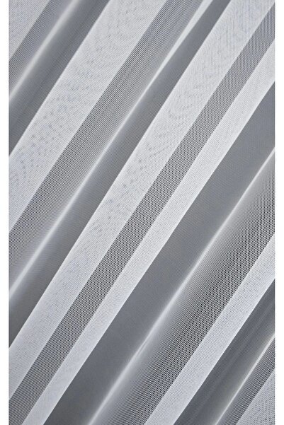 NP Narin Home Grek Tulle Gramaged - 1/3 Thin Pleated Skirt and Curtain Leaded Suitable for All Rooms