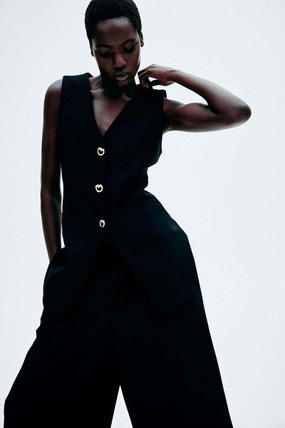 H&M Long waistcoat