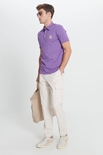 AC&Co / Altınyıldız Classics Чоловічі штани Comfort Fit Зручний крій Бавовняні Еластичні Бічні кишені Карго штани