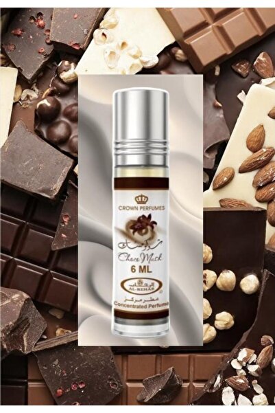 ALREHAB Choco Musk Alcohol Free Concentrated Perfume Oil 6 Pcs 6ml