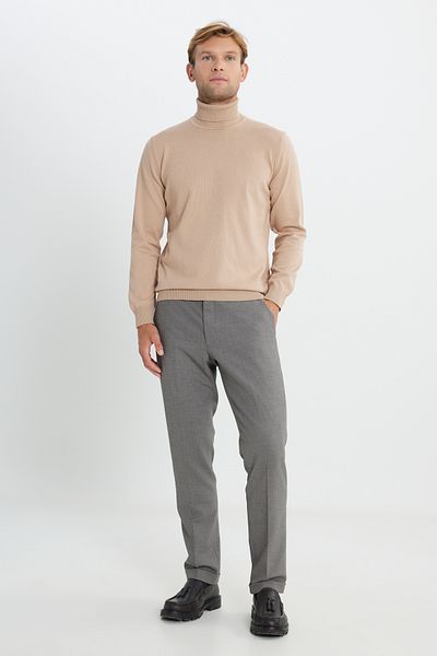 ALTINYILDIZ CLASSICS Βαμβάκι Standard Fit Regular Fit Full Turtleneck Basic πουλόβερ πουλόβερ