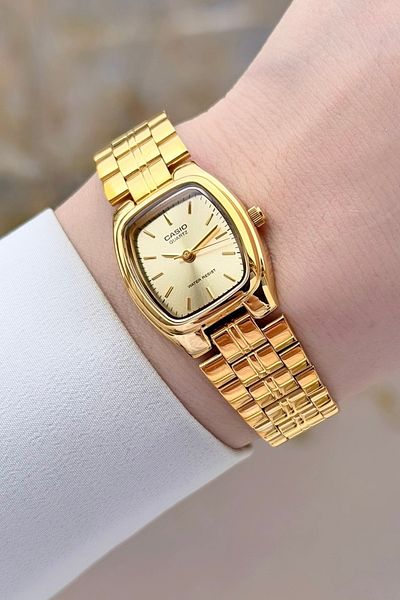Casio Gold Color Women's Wristwatch