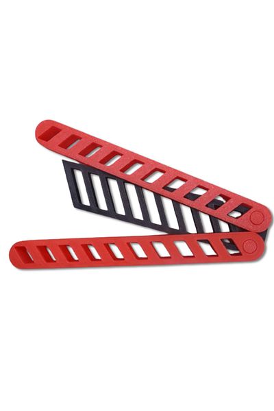 3D Brothers Butterfly Knife Trainer Practice Plastic Metal for safty Folding Knife