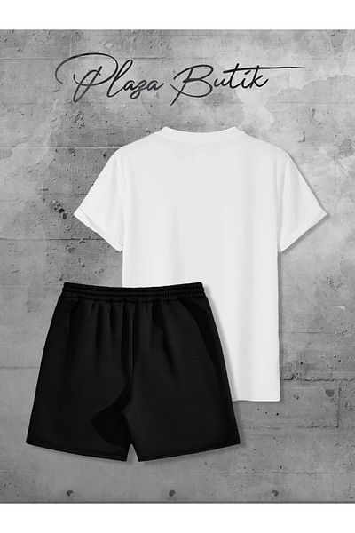 Plaza Butik Next Printed Shorts Tshirt Bottom Top Set