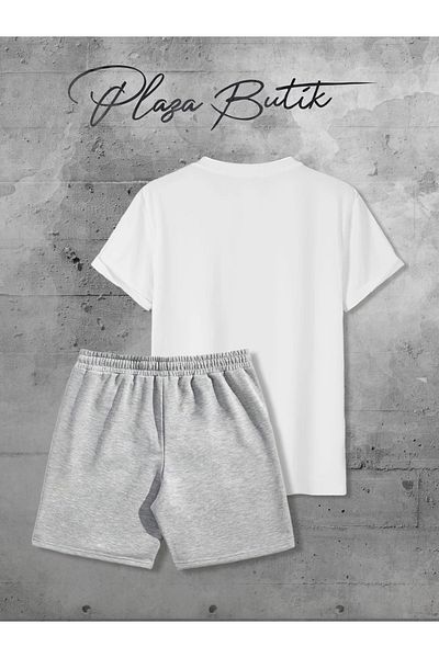 Plaza Butik Next Printed Shorts Tshirt Bottom Top Set