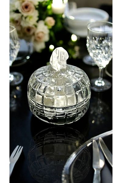 AYZ HOME Crystal Glass Handmade Design Napkin Holder/Invitation -Organization-Wedding -Engagement Napkin Holder
