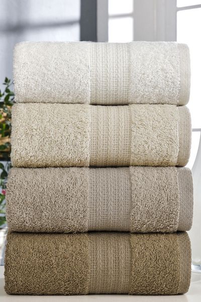 Casnack Veronica Small Set of 4 Towels 50x90 cm