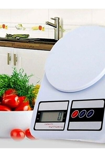 Sepette Herşey SEPETTE HERŞEY Mutfak Tartısı LCD Ekran Pilli SF400