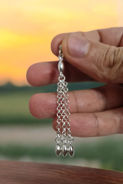 Budakoğulları 925 Ayar Saf Gümüş Hazır Tesbih Püskülü