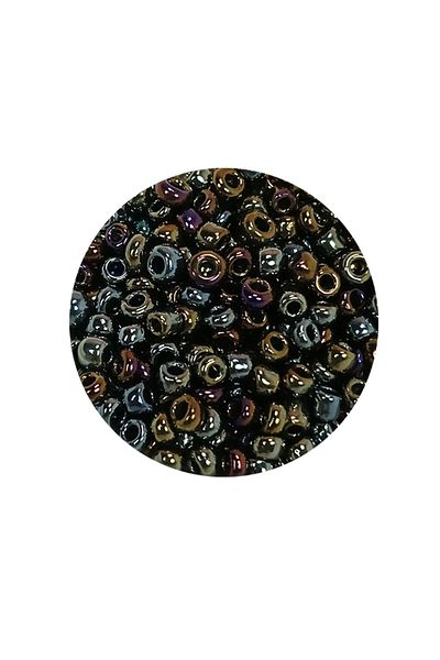 Royaleks 3 mm Cast Glass Sand Beads - 20 Grams Variegated Color - Bnc151