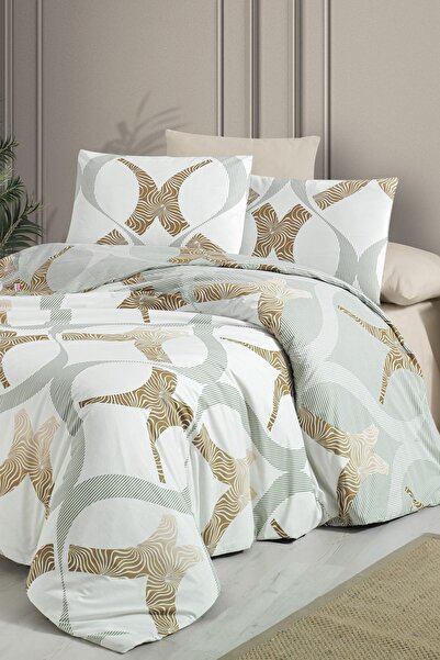 aytunç طقم غطاء لحاف فردي قطن 100% من Aytunç Melis مقاس 160x220 سم