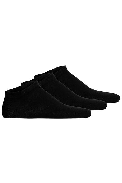 Hudson Unisex Sneakersocken, 3er Pack - Easy, Komfortbund, kurze Socken, einfarbig