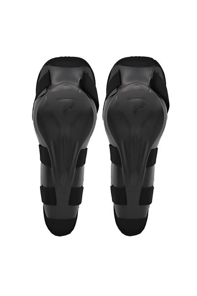 Prohel Black Articulated Moto Cycle Knee Pad - Striped