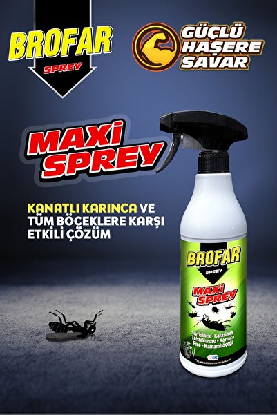 Brofar Maxi Sprey Uçan Karınca Ve Tüm Böceklere Karşı Etkili Çözüm