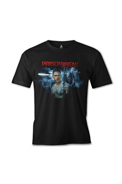 Lord T-Shirt Prison Break - Night Break Siyah Erkek Tshirt