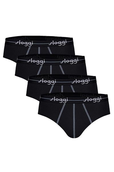 SLOGGI Herren Slips 4er Pack - Start midi C4P Box, Baumwolle