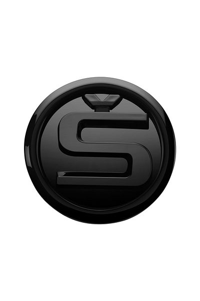Choice Badge For Skoda Hood Sticker 110mm Black S Logo Emblem For SKODA ENYAQ SUPERB OCTAVIA KAMIQ KODIA...