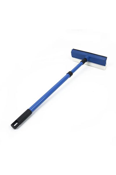 Choice Glass Cleaning Wipe 2-in-1 Extended Retractable Window Glass Cleaning Wiping Tool With Long Handle
