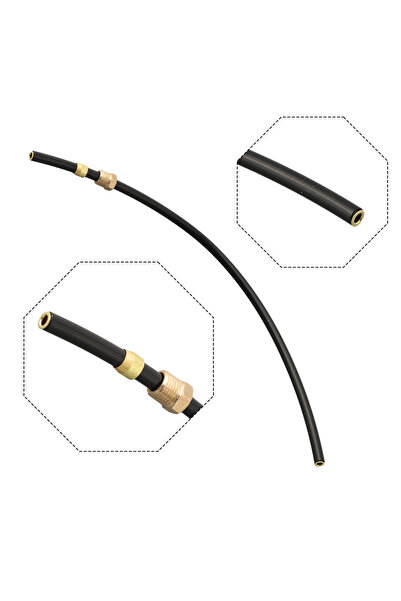 Choice خرطوم أنبوب النايلون عالي الضغط لملحقات ضاغط الهواء النحاسية يربط مفتاح الضغط و...