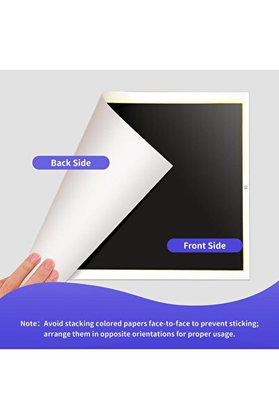 Choice 36x24cm 5PCS 1/5Pcs 14.2*9.4inch Laser Engraving Marking Paper Black for Ceramics Glass Metal Laser