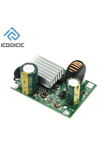 ICGOICIC 12V 3A Adjustable DC Input 9-120V Output 5V 12V Dc-dc Step-down Power Supply Regulator Module