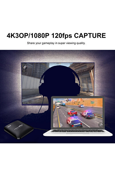 Choice بطاقة التقاط ألعاب الفيديو Ezcap326C 4K HDR Mic 1080P 60fps 120FPS صندوق تسجيل USB 3.1 نوع C...