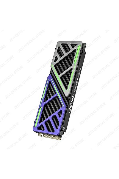 JEYI Dazzcold-006 Dazzcold M.2 Ssd Heatsink 2280 Nvme Ngff Radiator Magnesium Aluminum Alloy Pc Effi