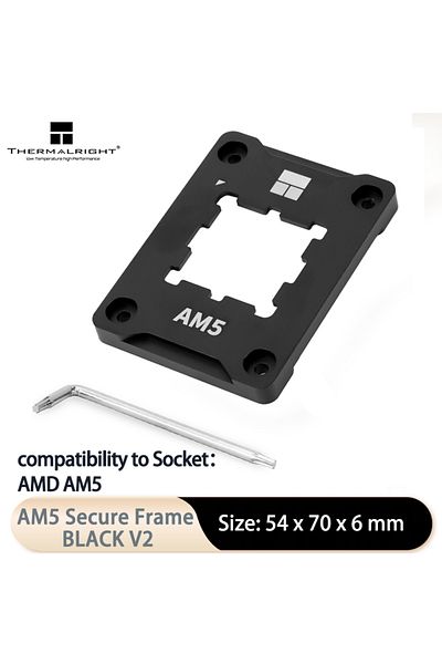 Choice Am5 Bk V2 Thermalright Lga1700-bcf / Am5 Secure Frame Black V2 Cpu Anti-bend Fixer,cpu Corrective Fi