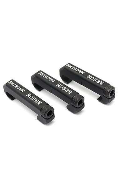 Choice 3pcs Black 3pcs/set Wire Guide System Cable Management Rail Cover Picatinny Rail Handguard Wire Guid
