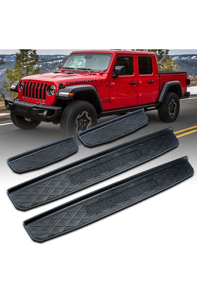 Choice For  Jeep Gladiator 2020 4 Door Sill Guards Entry Guards Plate Cover