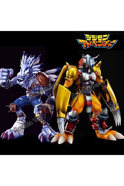 Choice 7.87in/20cm Anime Digimon Figures War Greymon Figure Garurumon Figure PVC Action Figures Collecti...