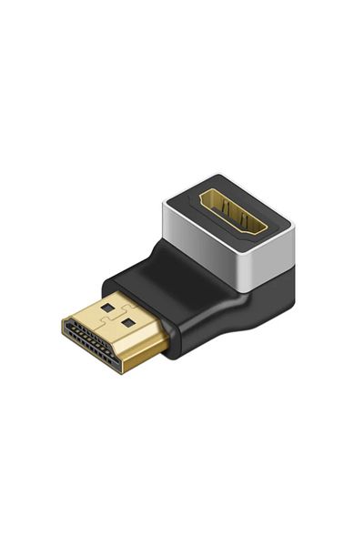 Choice محول HDMI متوافق مع زاوية قائمة 90 270 درجة من ذكر إلى أنثى موصل 4K HD