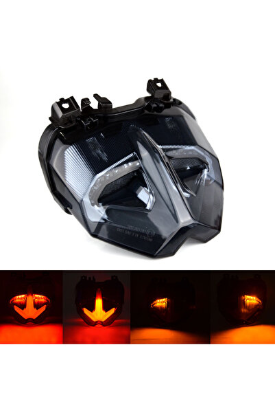 Choice1 Smoke For Yamaha MT09 2021 2022 Rear Taillight Motorcycle Brake Turn ...