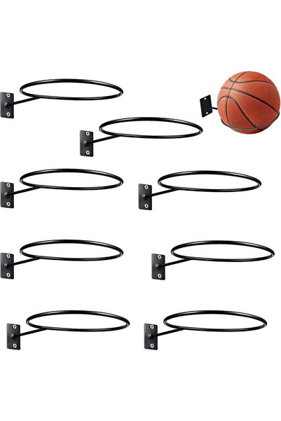 Choice 1 قطعة رف عرض كرة القدم حامل الكرة المثبتة على الحائط رف تخزين كرة السلة ديكور غرفة المعيشة سبا...