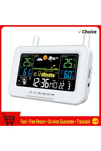 Choice Smart Weather Station Usb Output Thermometers And Hygrometers Temperature Humidity Meter Weather ...