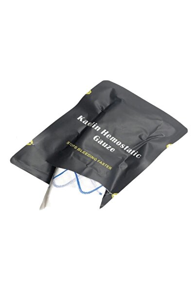 Choice1 شاش كاولين لوقف النزيف، 7.5 × 200 سم، قابل للطي على شكل حرف Z، قابل ل...