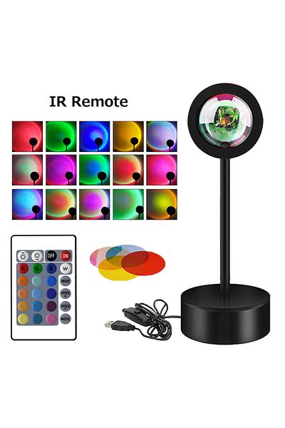 Choice Remote Multicolor Tuya Smart Sunset Lamp Night Light Sunset Projector Smart Life App Remote Led Ligh