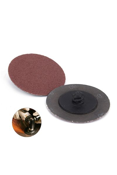 Choice 62pcs 62pcs 50mm R-type Quick Change Discs Set 2" Zirconia Sanding Discs With 1/4" Holder For Die gr