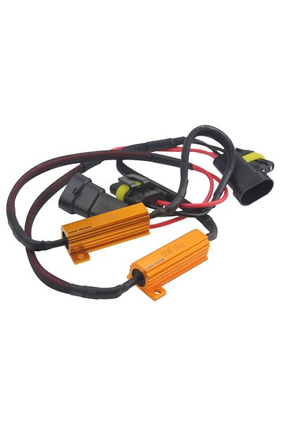 Choice ANGRONG 2x 50w 6 Ohm 9006 HB4 LED Daytime Fog Light HeadLight Error Free Load Resistor