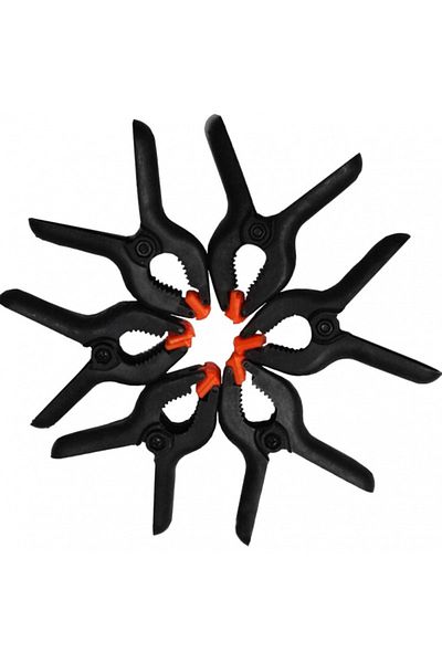 Choice 4 Inch 4pc 4inch Spring Clamps Diy Plastic Nylon Clamps Spring Clip For Woodworking Photo Studio Bac