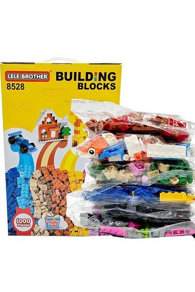 Choice No Box 1000pcs A Set 1000 Diy Creative Building Blocks Bulk Set Urban Classic Building Blocks Assemb