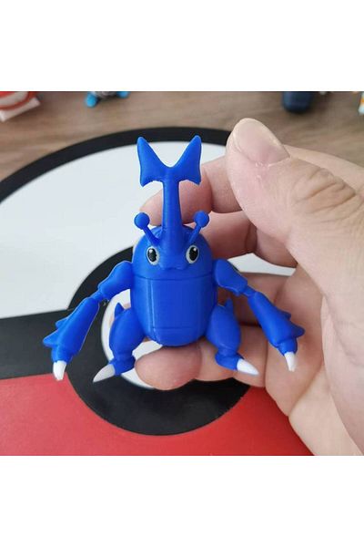 Choice No Box Anime Heracross Action Figure Proportion World 1:20 Diy 3d Printing Kawaii Character Desktop