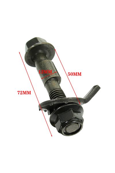 Choice 4PCS12mm 10.9 Level Screw Camber Bolt Car Wheel Alignment Arc Screw Eccentric Screw Adjustment Re...