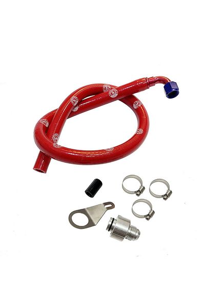 Choice T-jet Red Engine Intake Oil Breather Delete Modified Kit For Abarth 500 / Grande Punto For Fiat gr