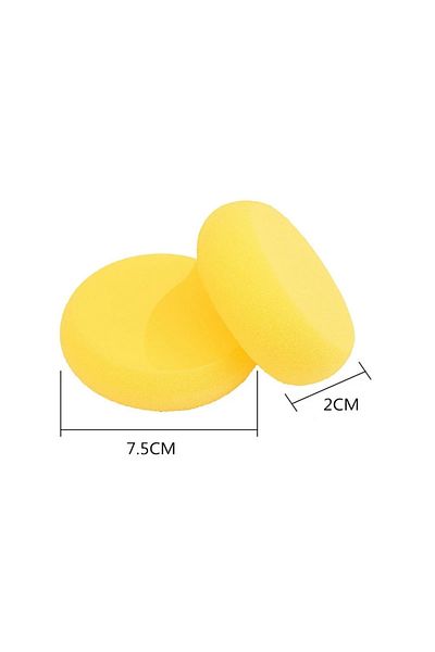 Choice 10pcs 10pcs/pack Round Shape Ceramic Foam Throwing Water Absorbing Sponge Sculpture Pottery Tools Ac