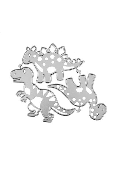 Choice Dinosaur Flamingo Giraffe Lion Crocodile Monkey Cute kids Cutting Dies Stencil DIY Scrapbooking T...