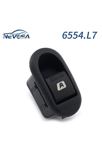 Choice 6554.l7 Nevosa Orange 6554.l7 لـ Citroen C2 C3 Peugeot 1007 2002-2017 مفتاح التحكم في نافذة الطاقة L